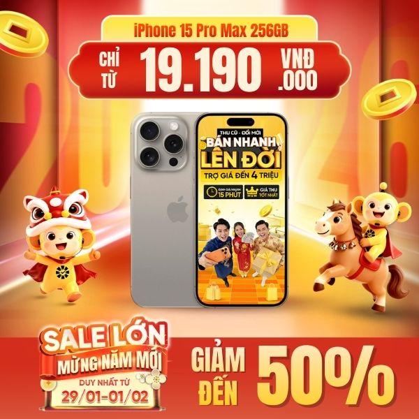 iPhone 15 Pro Max 256GB Cũ 99%