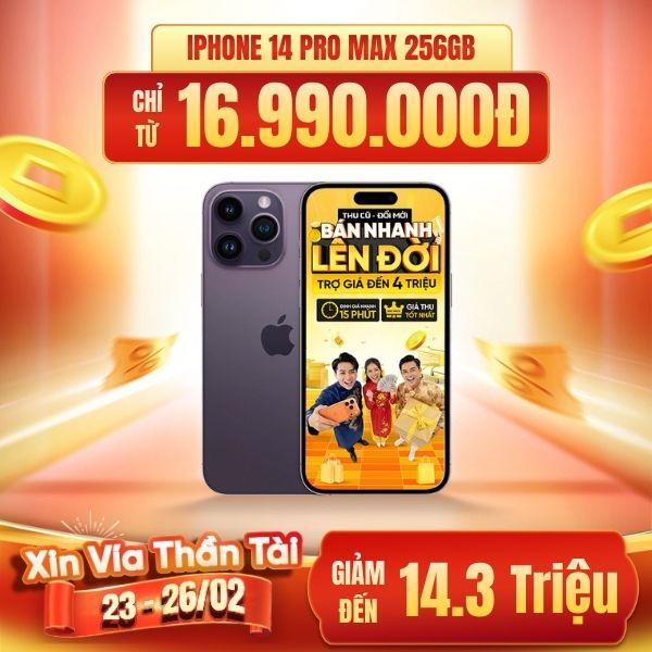 iPhone 14 Pro Max 256GB Máy Đẹp