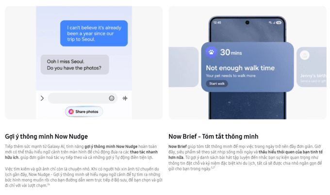 Now Nudge (Gợi ý thông minh)