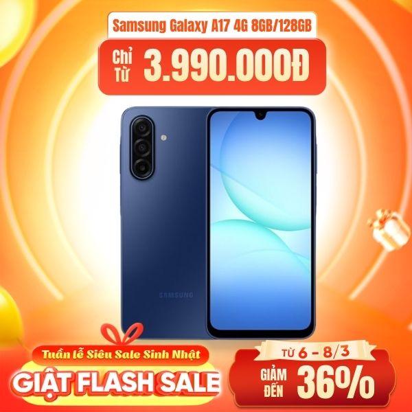 Samsung Galaxy A17 4G 8GB/128GB Chính Hãng BHĐT