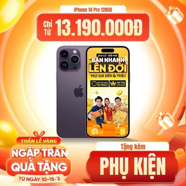 iPhone 14 Pro 128GB Máy Đẹp