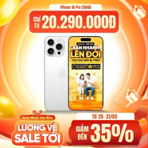 iPhone 16 Pro 256GB Cũ 99%