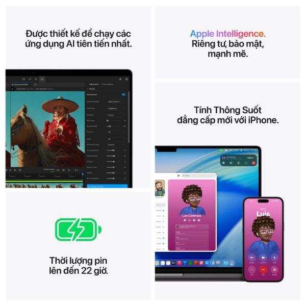 MacBook Pro 14 inch M5 Max 18 CPU/32 GPU/36GB/2TB | Chính Hãng Apple Việt Nam