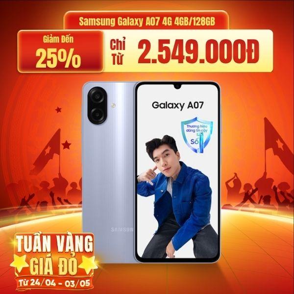 Samsung Galaxy A07 4G 4GB/128GB Chính Hãng - BHĐT