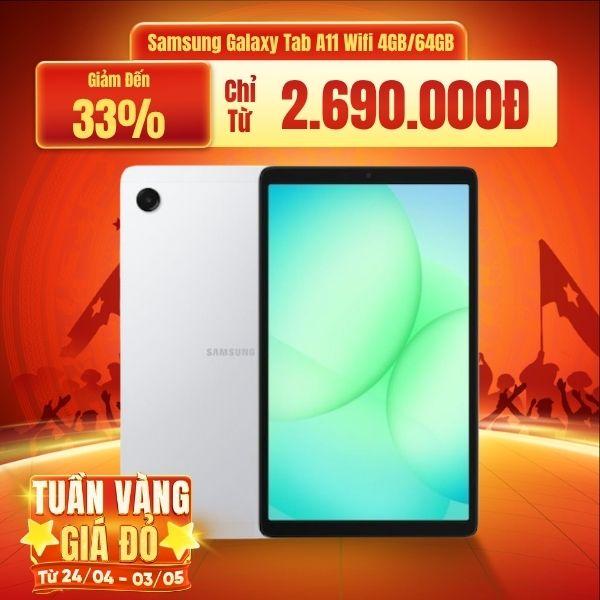 Samsung Galaxy Tab A11 Wifi 4GB/64GB Chính Hãng - BHĐT
