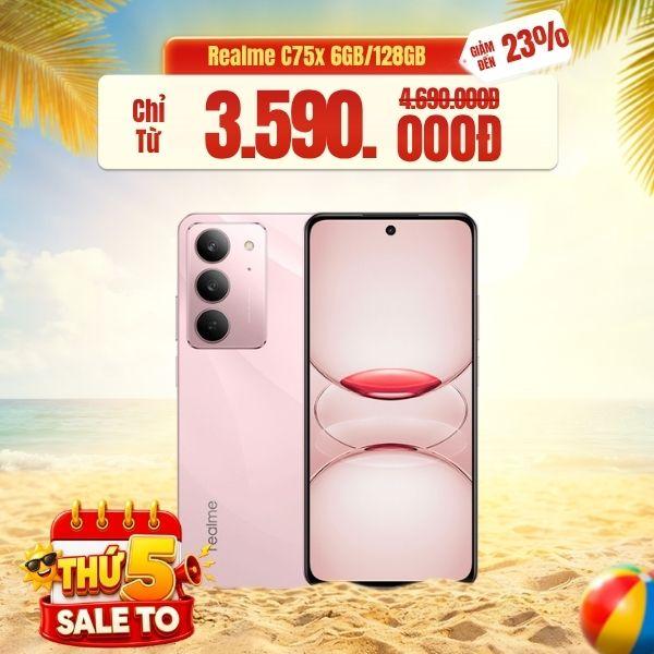 Realme C75x 6GB/128GB Chính Hãng