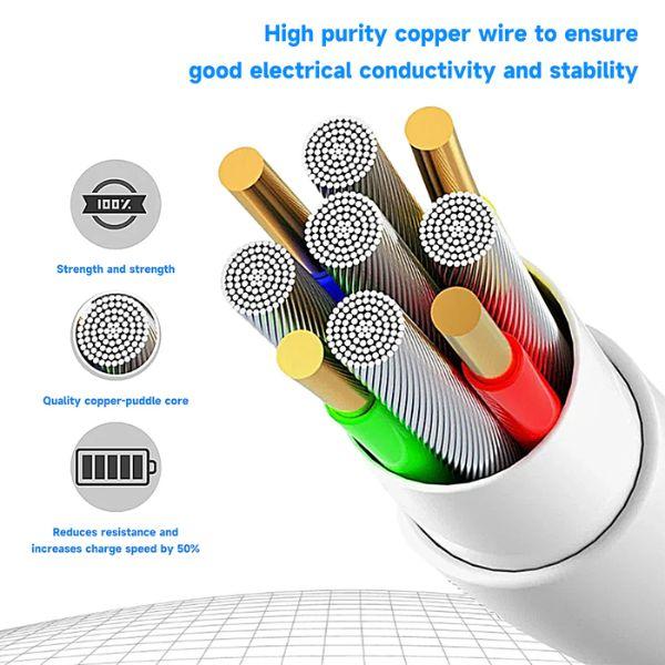 Cáp Sạc LITO LD02 30W Type-C to Lighning Liquid Silicone Chính Hãng