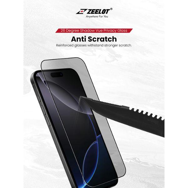 Miếng Dán Cường Lực Chống Nhìn Trộm Kèm Khung Solidsleek Zeelot cho iPhone