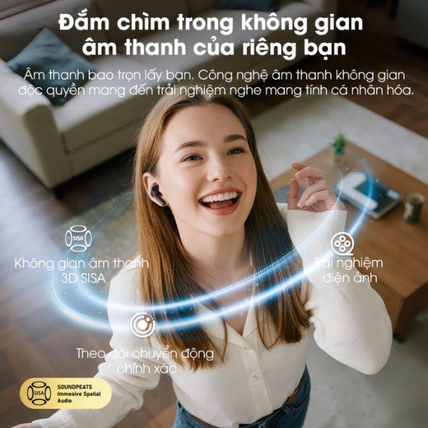 Tai Nghe Bluetooth True Wireless SoundPeats Air6 HS