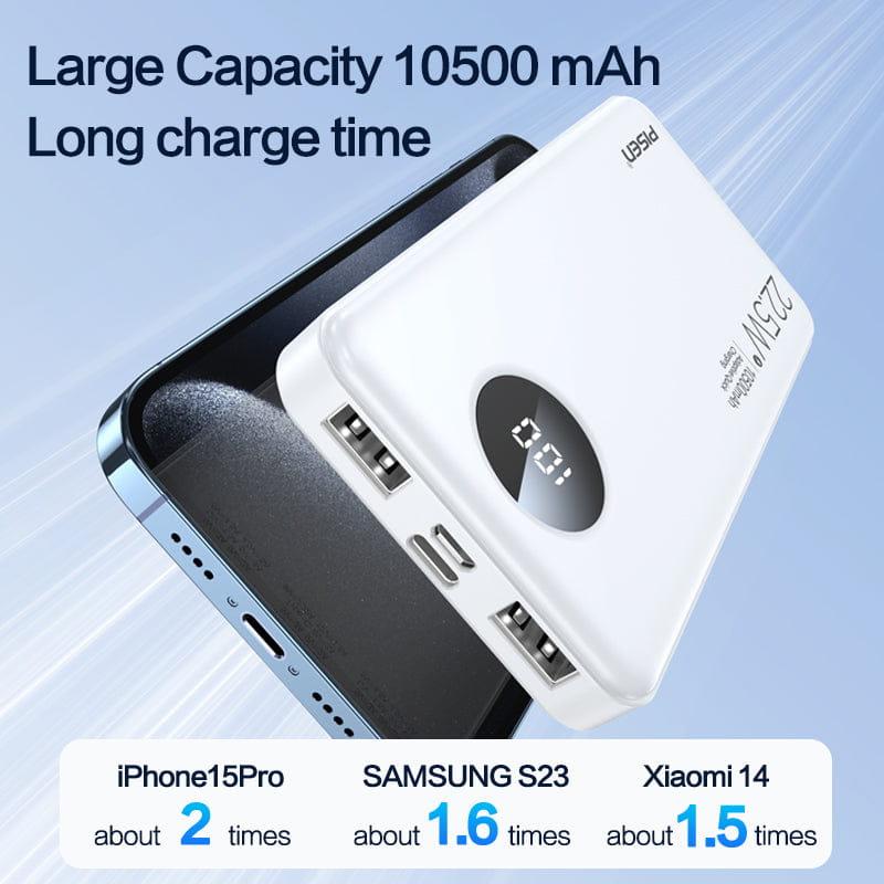 Pin Sạc Dự Phòng Pisen PRO Power Cube 22.5W 10500mAh Chính Hãng