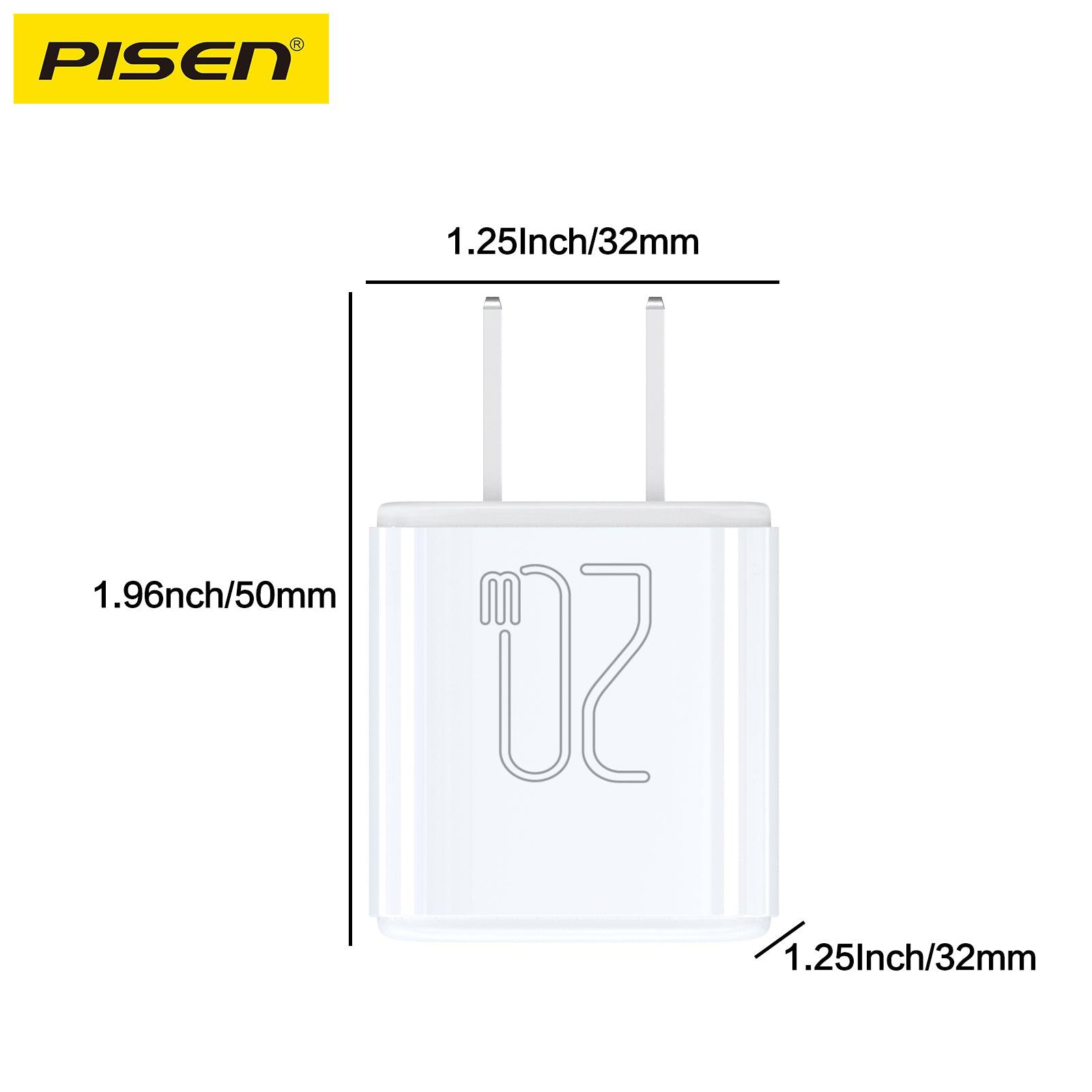 Cáp Sạc Pisen Mr White C To C 100W 1m Chính Hãng