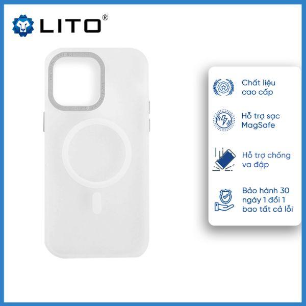 Ốp Lưng Magsafe LITO Cho iPhone 14