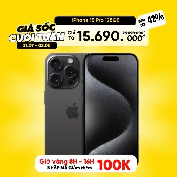 iPhone 15 Pro 128GB Máy Đẹp