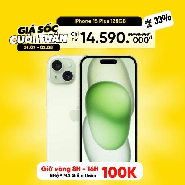 iPhone 15 Plus 128GB Máy Đẹp