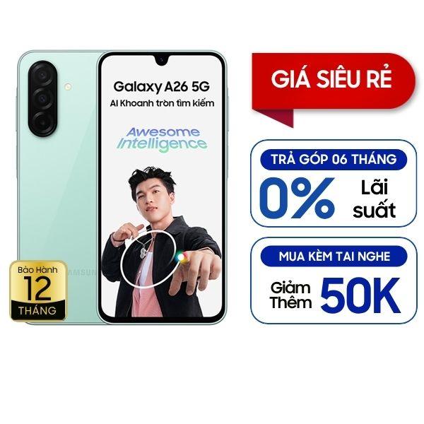 Samsung Galaxy A26 5G 8GB/128GB Likenew Fullbox