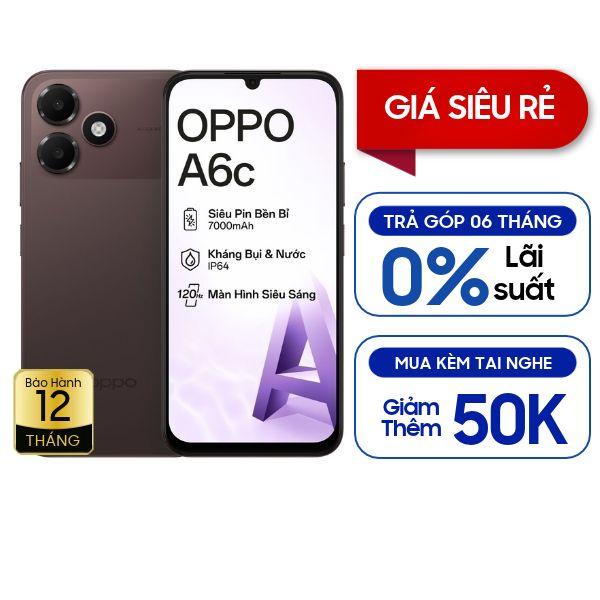 Oppo A6c 4GB/128GB Chính Hãng