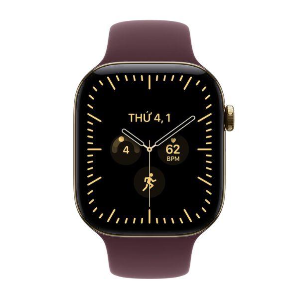 Apple Watch Series 12 46mm GPS + Cellular Viền Titan Dây Cao Su Chính Hãng Apple Việt Nam