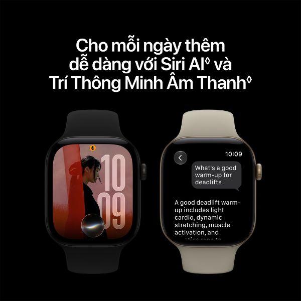 Apple Watch Series 12 42mm GPS + Cellular Viền Titan Dây Milan Chính Hãng Apple Việt Nam
