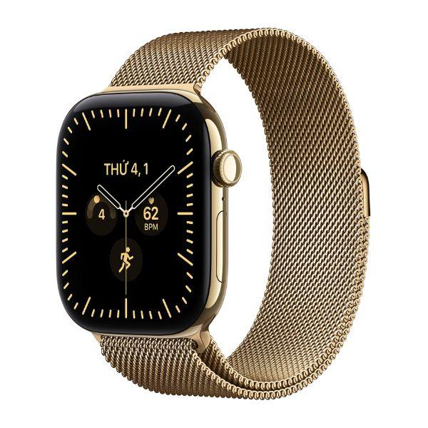 Apple Watch Series 12 42mm GPS + Cellular Viền Titan Dây Milan Chính Hãng Apple Việt Nam
