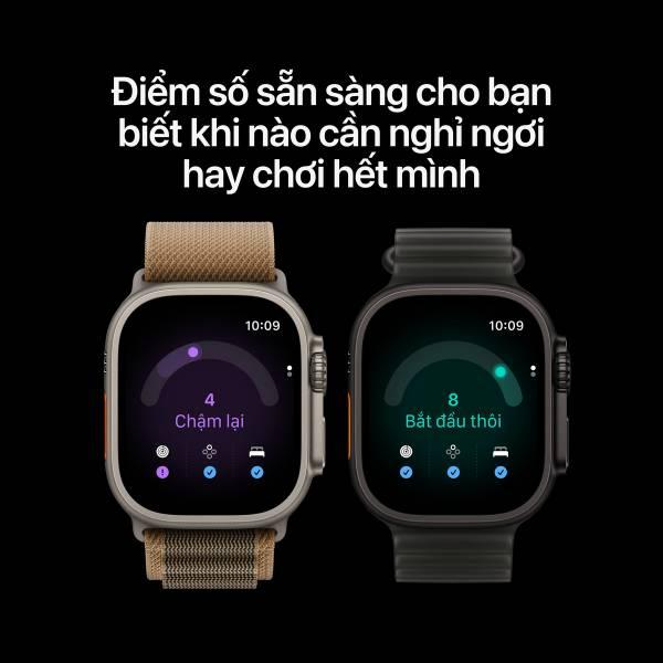 Apple Watch Ultra 4 49mm GPS + Cellular Viền Titanium Tự Nhiên - Dây Milan Chính Hãng Apple Việt Nam