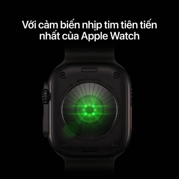 Apple Watch Ultra 4 49mm GPS + Cellular Viền Titanium Tự Nhiên - Dây Milan Chính Hãng Apple Việt Nam