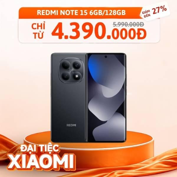 Xiaomi Redmi Note 15 6GB/128GB Likenew Fullbox
