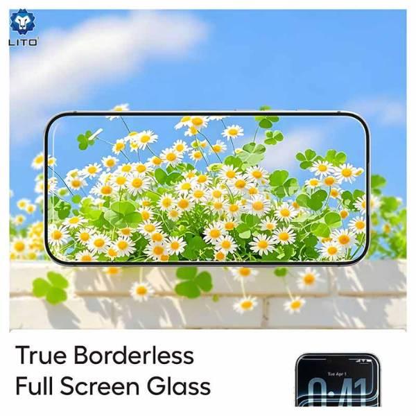 Cường Lực LITO iPhone D+Max Airspace Clear Full Glass Cho iPhone Nobox