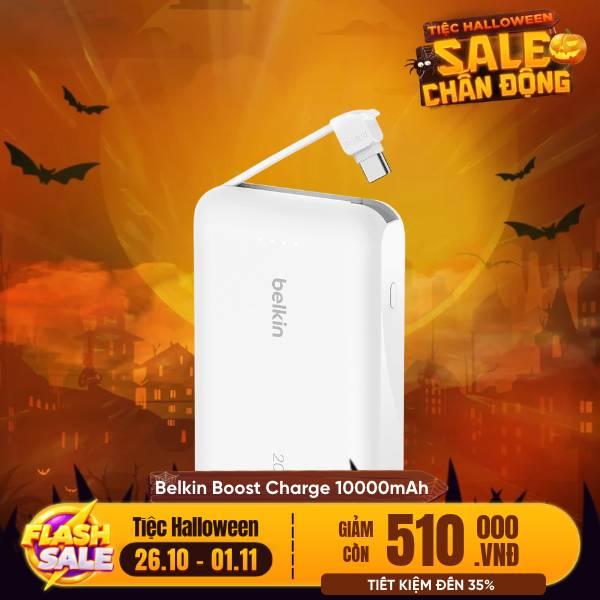 Pin Sạc Dự Phòng Belkin Boost Charge 10000mAh PD 20W