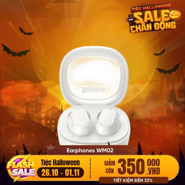 Tai nghe Bluetooth Baseus Encok True Wireless Earphones WM02